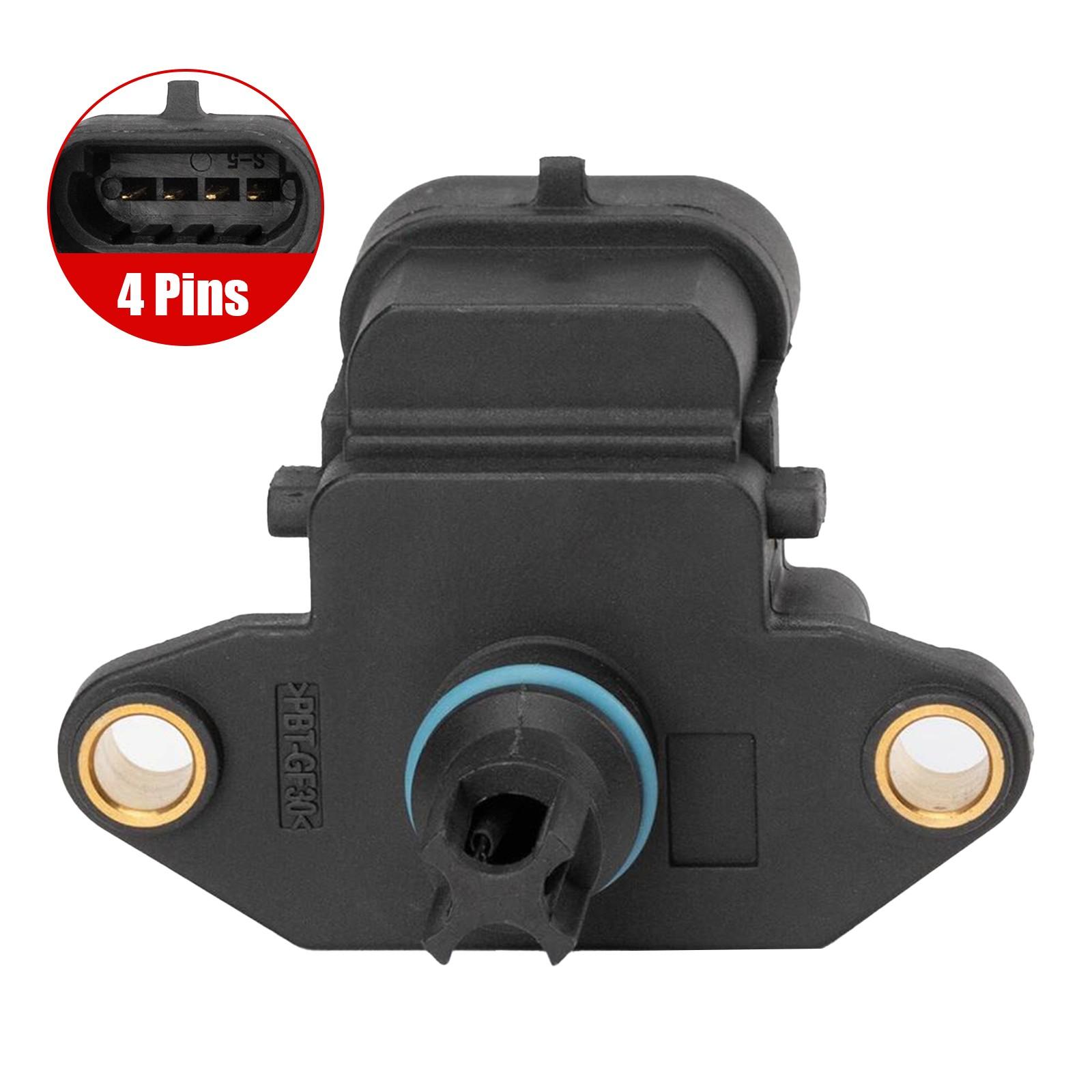 Turbocharger Boost Pressure MAP Sensor for Dodge Ram 2500 3500 2003-2009 L6 5.9L