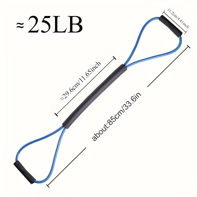 Conjunto de Faixas de Resistência em Forma de 8 para Treino de Boxe, para Homens e Mulheres, Fitness ao Ar Livre, Caratê, Kickboxing, Treino Indoor, Treino de Força para Pernas e Braços