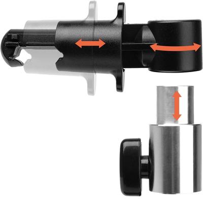 Reflector Holder Backdrop Clamp, Sturdy Aluminum Alloy Photography Reflector Disc Holding Positioning Clamp Mount Adapter