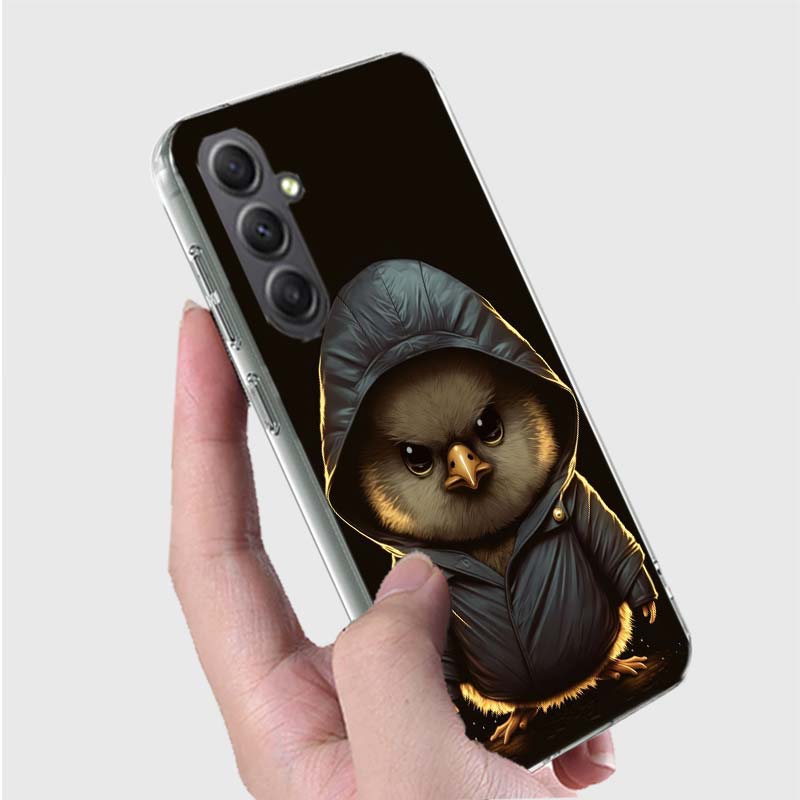 Monkey Frog Pig Cow Bird Cat Animal Phone Case for Samsung A16 A26 A36 A56 A17 A37 A57 A07 A06 A02S A03 A04S A05S Galaxy Note 20