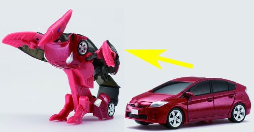 DiaRobo Toyota Prius Preteradon DR-0008 (Red)