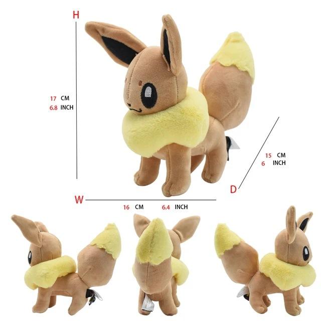 18Cm Pokemon Eeveelution Plush Toys Series 24 Styles Sstanding Sitting Posture Sofa Hug Pillow Desktop Ornament Periphery Gifts