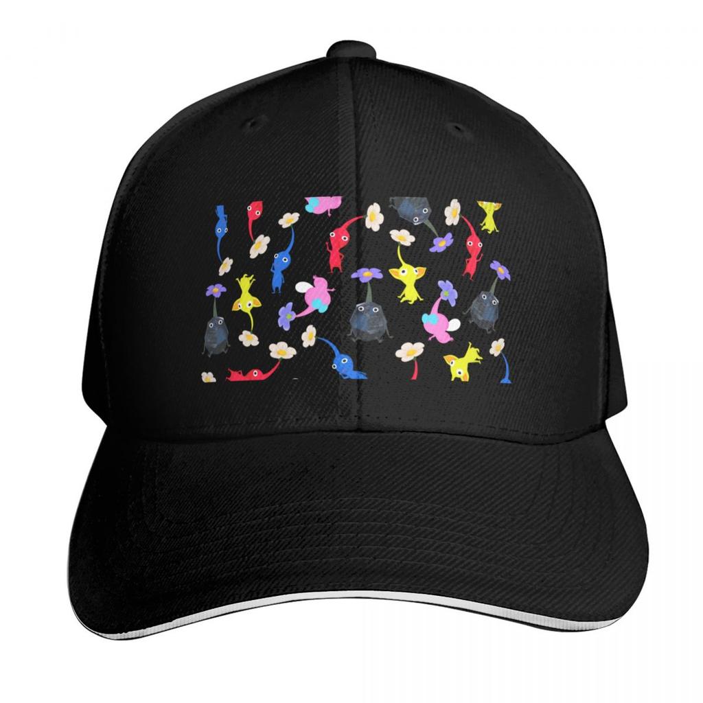 Pikmin Baseball Cap Golf Trucker Hat Fashion Beach Sun Hat For Children Golf Wear Unisex Womens