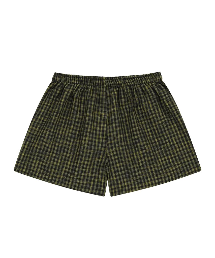 AAKAM Check Boxer (Mixed Yellow)