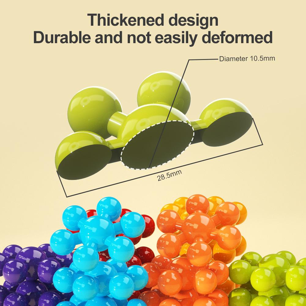 English Version Of Snowflake Slices Boys And Girls Splicing 3D Three-Dimensional Plum Blossom Building Block Children'S Educational Early