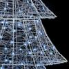 Christmas Tree with 240 Cold White LEDs 180 Cm Acrylic