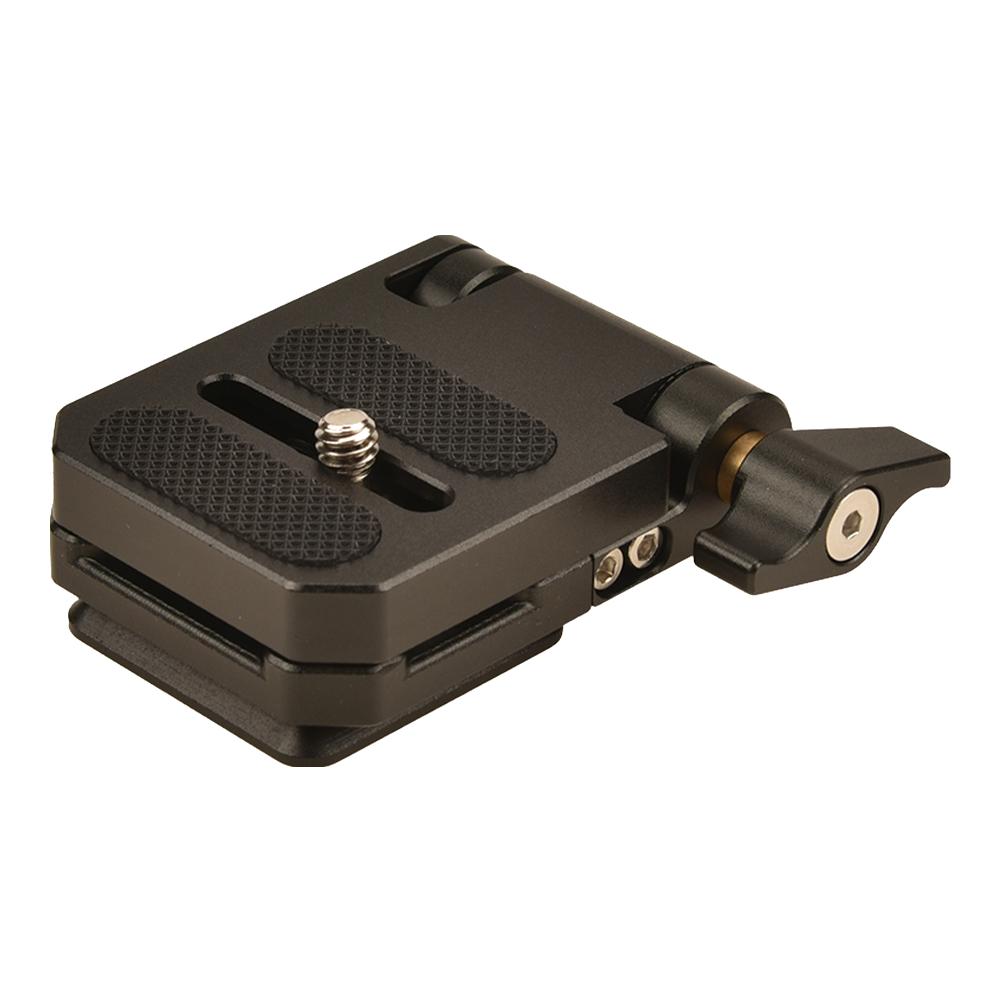 

L-Shape Mount Plate with Arca-Type Dovetail Foldable Camera Holder Tripod Quick Release Plate for Arca Swiss Camera Accessories