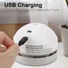 Mini Table Vacuum Cleaner Portable Desk Dust Vacuum with Detachable Nozzle USB Charging Smart Robot Vacuum Cleaner Indoors