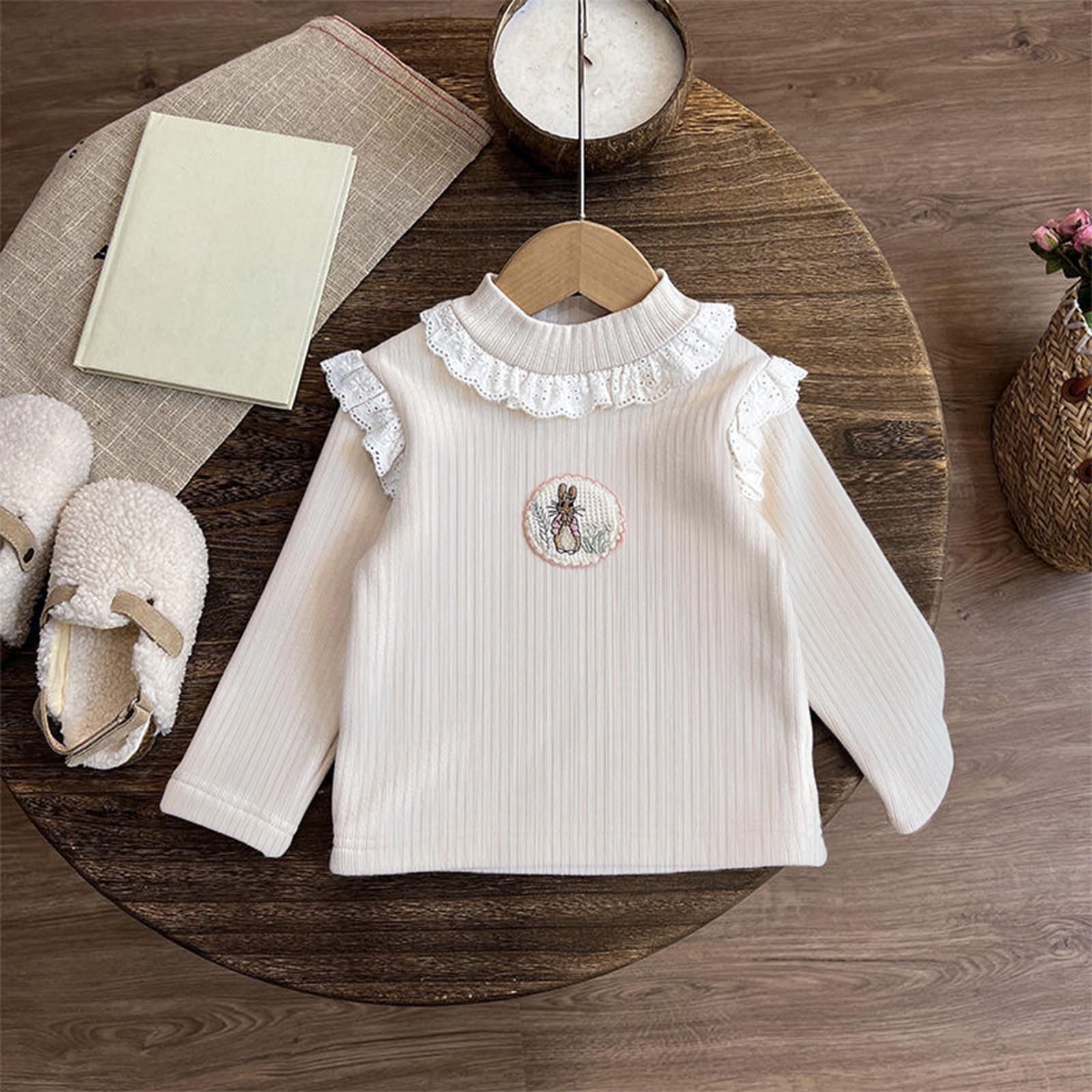 

Детское весеннее и базовое пальто и зимняя толстовка с круглым вырезом и длинными рукавами с принтом 90 белый