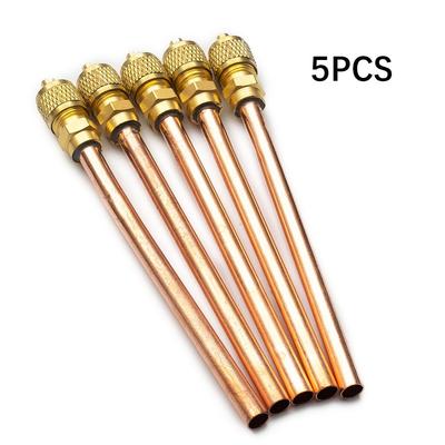 Maintenance Valve 5Pcs Air Conditioner Copper Tube