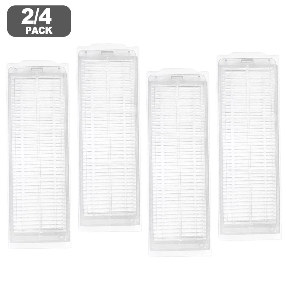 HEPA Filter Set For Xiaomi Robot Vacuum S40 Pro/OV71GL, ABS And HEPA Cloth Material With Cleaning Brush For Improved Air Quality