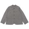 BELAFONTE Unused Men's Salt & Pepper Cotton Chambray Shirt, Gray, Size M Tops M grayUsed