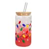 Color Changing Christmas Cup Reusable Coffee Mug Color Changing Christmas Cups with Lids Christmas Color Changing Straw Cup