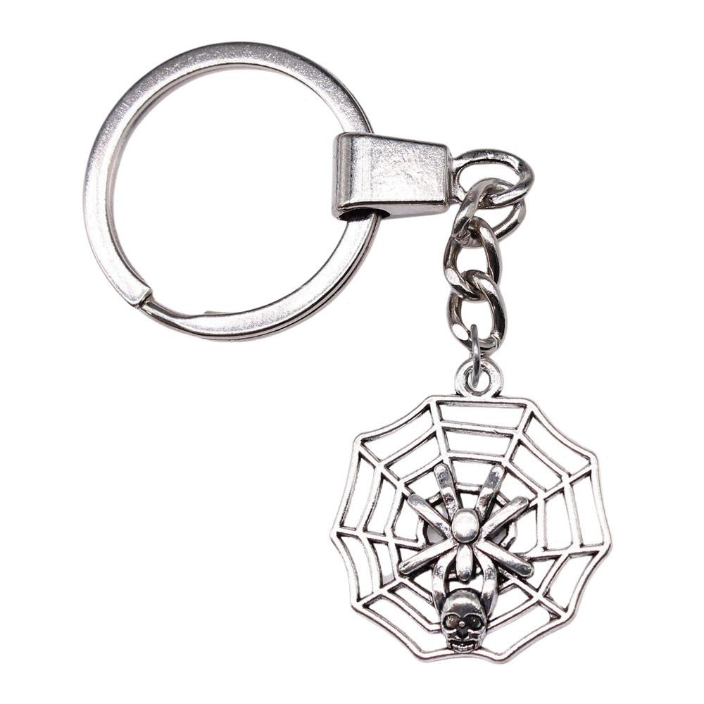 30mm Keychains Bat Cross Skull Vintage Jewelry Supplies QY006