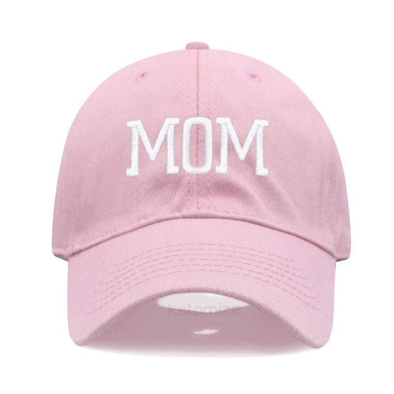 Dad Mom Embroidery Pure Cotton Men'S Baseball Cap For Man Womne'S Fashion Sport Golf Caps Sun Hat Dropshipping