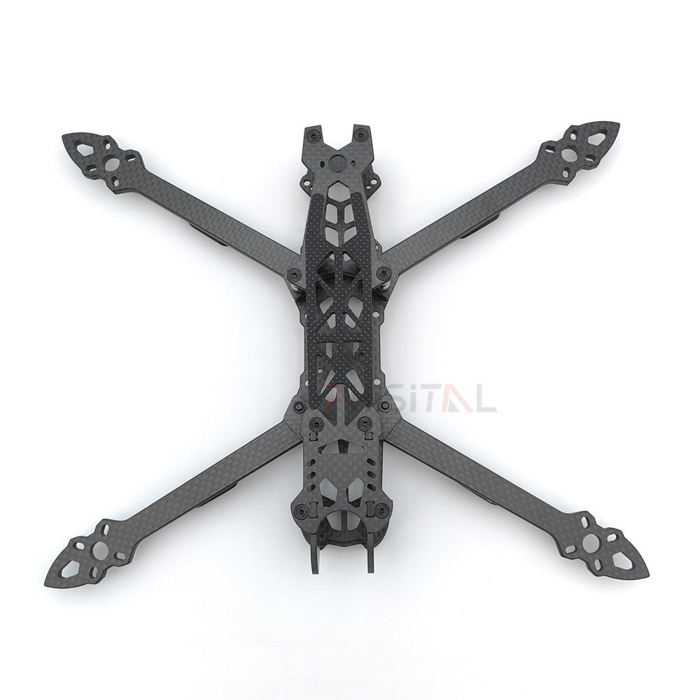 Mark4 HD Carbon Fiber FPV Frame Freestyle 5/6/7 inch 240mm Wheelbase for air unit RC Quadcopter Racing Drone parts
