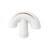 Reusable Threaded Fan Shape Waterfall Nozzle for Swimming Pool Return Water Fountain Durable Plastic Construction Suitable for Various Pool Systems