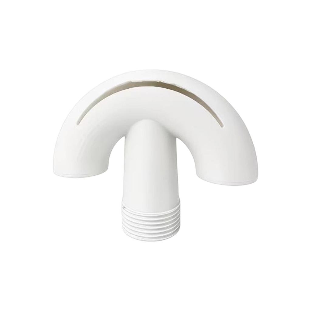Reusable Threaded Fan Shape Waterfall Nozzle for Swimming Pool Return Water Fountain Durable Plastic Construction Suitable for Various Pool Systems