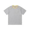 Summer New Embroidered Logo Couple Cotton Short Sleeve Round Neck T-shirt
