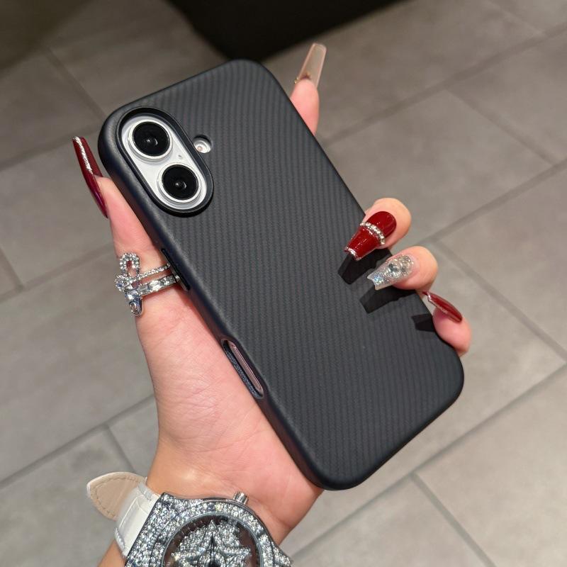 

Подходит для чехла для мобильного телефона Apple 16 Магнитный узор из кожи под карбоновое волокно IPhone 15 ProMax Матовый противоударный 14 Защитный чехол iPhone13proMax чёрный