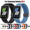 Sports Silicone Band For Samsung Galaxy Fit 3 Magnetic Buckle Bracelet For Galaxy Fit3 Smart Watch Strap Wristband Accessories