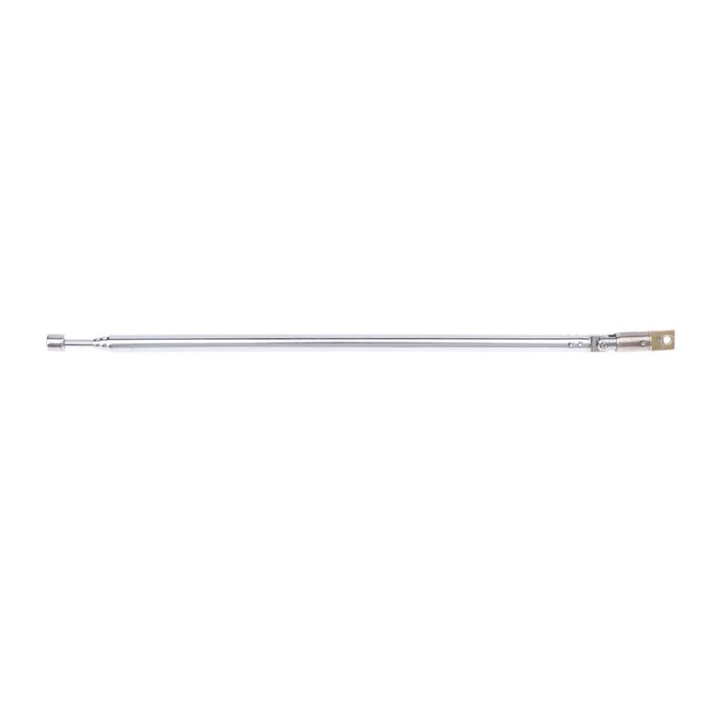 62cm 4 Section Metal Full-Channel Am Fm Radio Telescopic Antenna 360 Degree Rotating Antenna Aeial