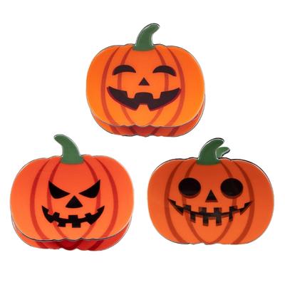 Halloween Pumpkin Shape Hair Claw High Ponytail Woman Headwear Female Hair Accessories Spooky Carnivals Party Hair Claw
