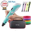 3D Printing Pen New 3D Pen with PLA Filament for Children Kids Creative DIY Pens Child's Birthday Gift Christmas