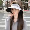 UV Women's Summer Sun Hat with Wide Brim, Full Face Coverage, UV Protection, Ice Silk Sunshade Hat, Outdoor Beach Bucket Hat