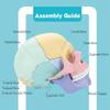 Modello Cranio Anatomico, Puzzle Cranio Anatomia Umana, Mini Modello Cranio Umano Smontabile, Insegnamento Clinico