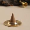 Pure Copper Incense Burner DIY Incense Cones Incense Tools Retro Brass Censer Making Molds Chinese Ancient Style Fragrant Spoon
