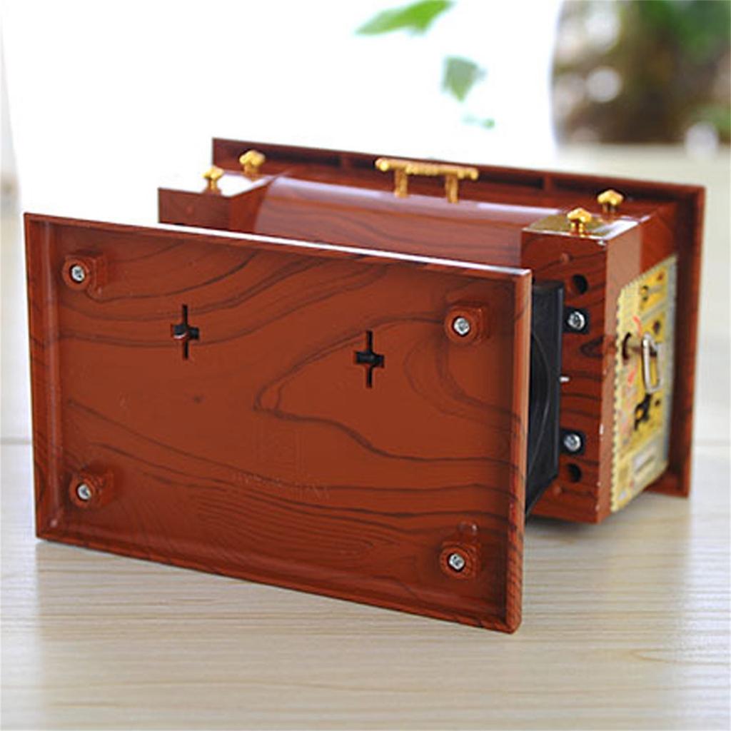 Vintage Music Box Maszyna do szycia Styl Mechaniczny Prezent Urodzinowy Dekoracja Stołu