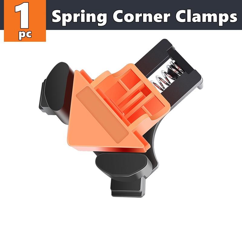 Xiaomi 1pc 4pcs Adjustable Corner Clamp for Woodworking,Reinforced Spring Lock 90-Degree Angle Clamps,For Frames,Cabinets,Furniture,DIY