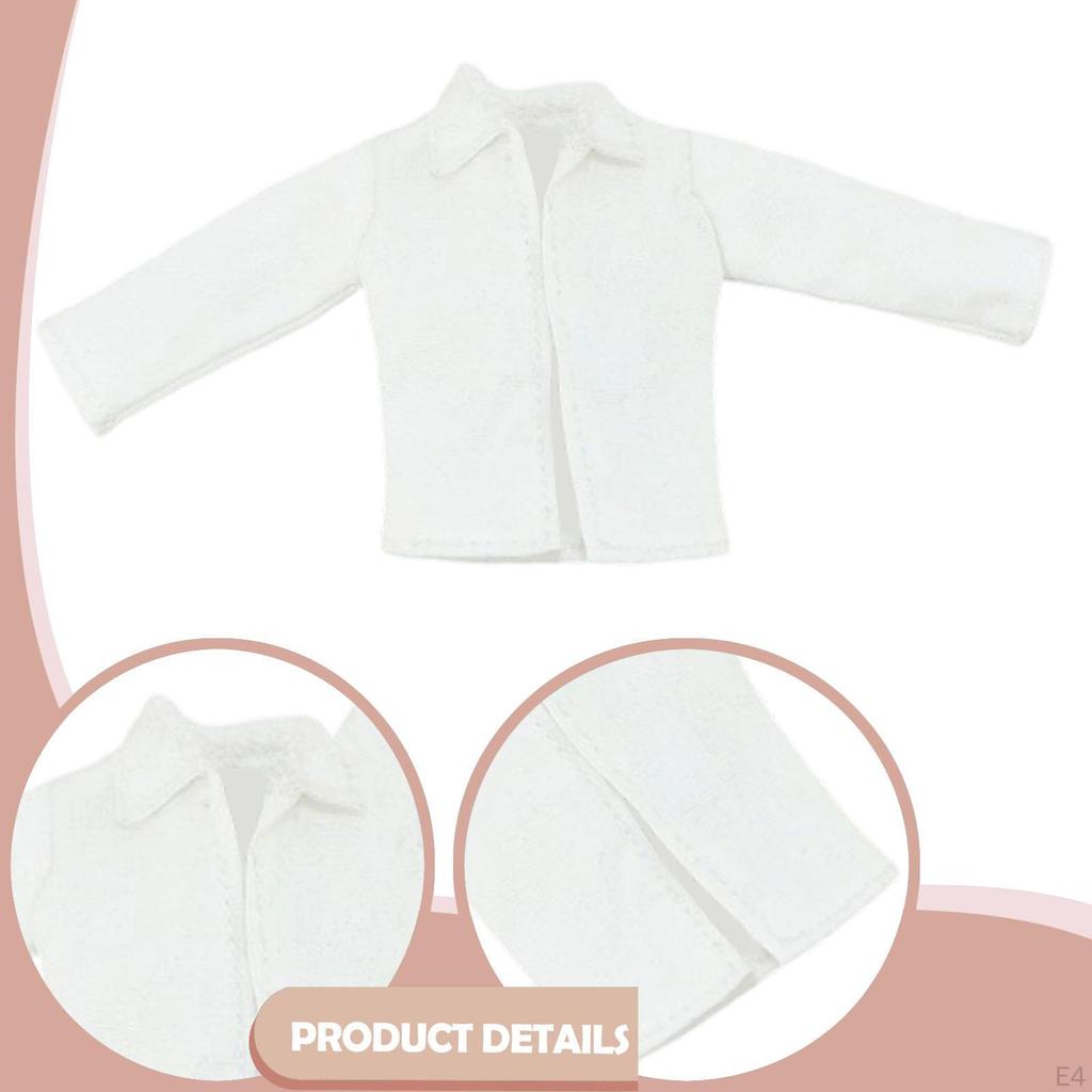 1/12 Action Figure Clothes Doll Clothing Collectible Fashion Costume Accessory Model for 6 inch Male