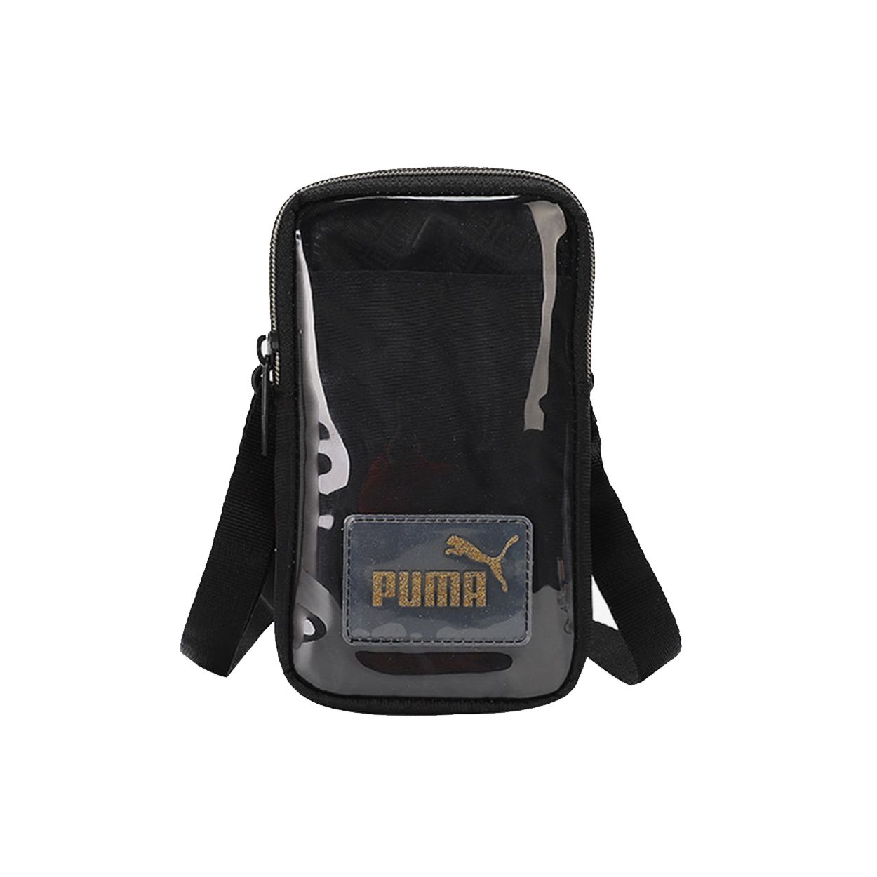Puma Casual Fashion Personality Sports Shoulder Bag Unisex bags Black 077928-01 Black