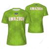 Camiseta de Malla Deportiva Bandera de Túnez Para Correr Bicicleta Fútbol Tenis Fitness Camisetas Impresión 3D Personalizada