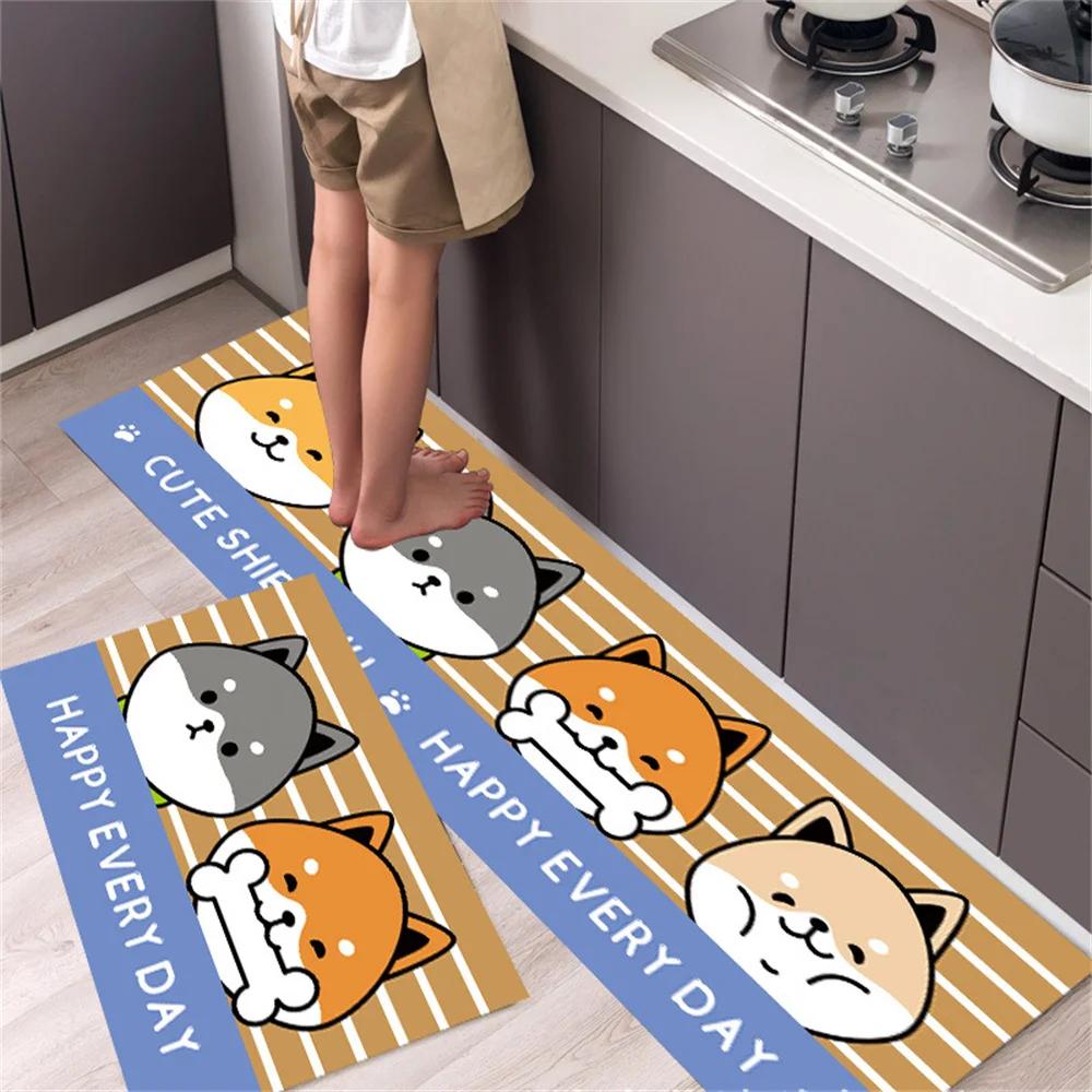 Kitchen Mat Carpet In The Bedroom Doormat Entrance Door Bathroom Rugs Super Absorbent Floor Mat Bedroom Floor Toilet Home Decor