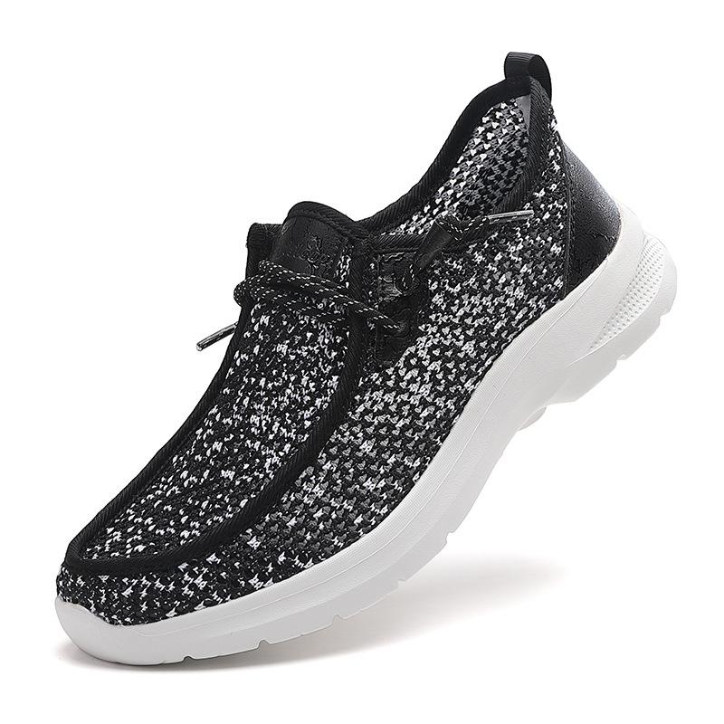 Spring and summer large size light and breathable outdoor couple casual shoes walking shoes