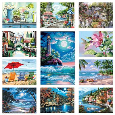 Pittura Diamante 5D Fai da Te Ricamo Diamante Completo Paesaggio Vendita Strass Mosaico Immagine Set Punto Croce Decorazione Casa