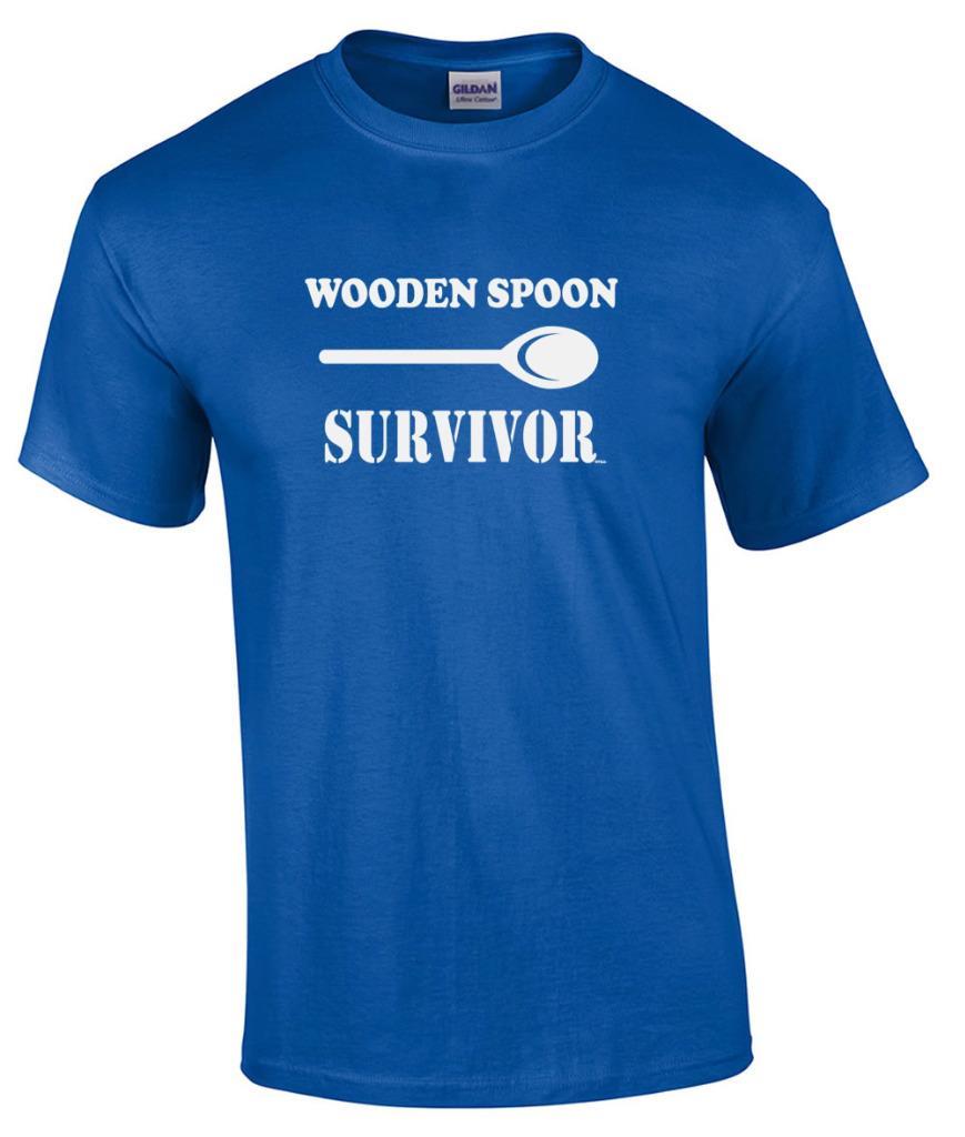 Funny Wooden Spoon Survivor College Adult Rude T-Shirt XXXXL