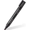 Marqueur permanent - staedtler - lumocolor 350 - pointe biseautée - opaque - indélébile