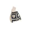 Ins Trendy Handbag Women'S Knitted Wool Bucket Bag Hand Carry Casual Tote Bag Box Lunch Bag