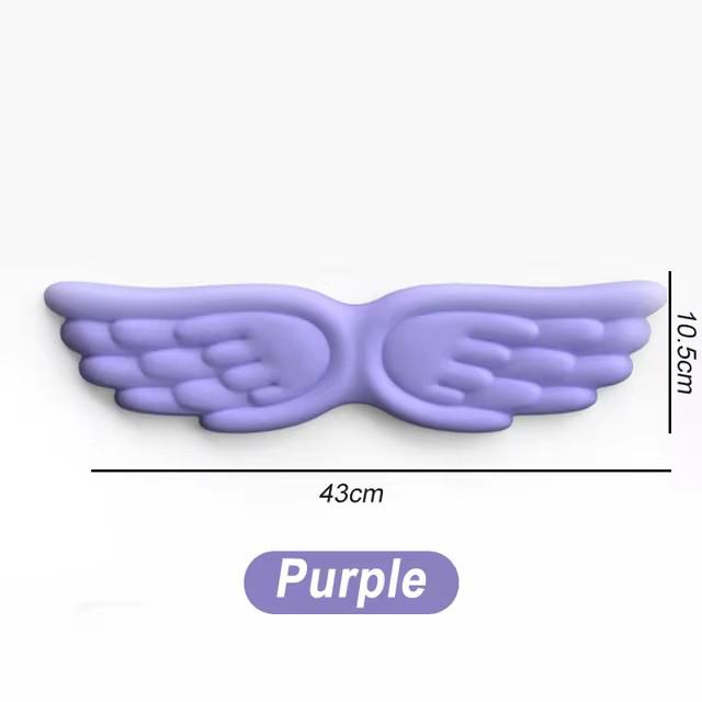 Mousepad Ergonomic Angel Keyboard Mouse Wrist Rest Office Typing Protection Relax Wrist Memory Foam Mouse Pad Computer Laptop PC