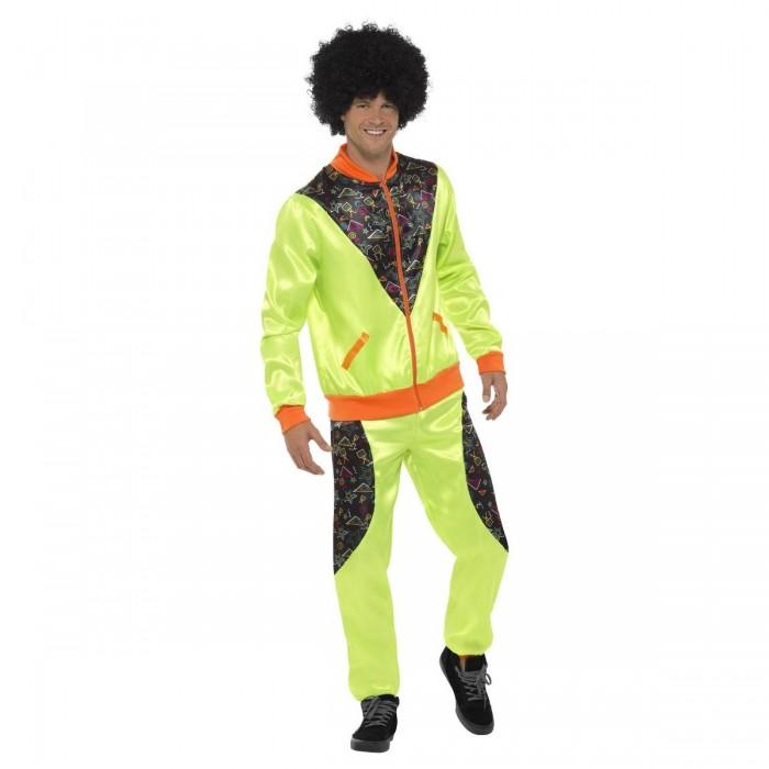 Smiffys Mens 1980s Retro Costume Suit