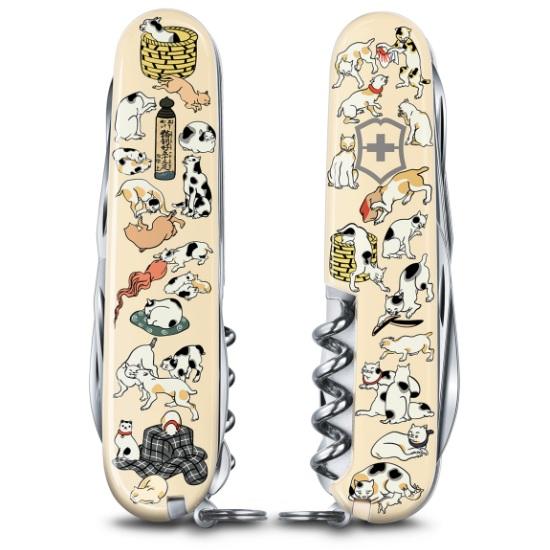 VICTORINOX Ukiyo-e Climber “Mikaeri Bijin” White Multi-Tool