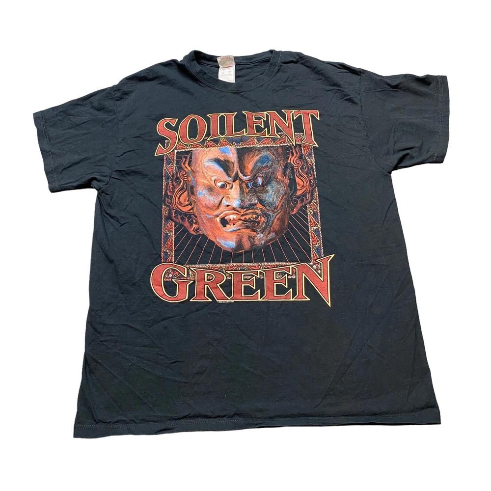

Vtg Soileent Green 2006 Cotton Black Shirt Unisex Concert S to 5XL BO518 Unisex T-Shirt S