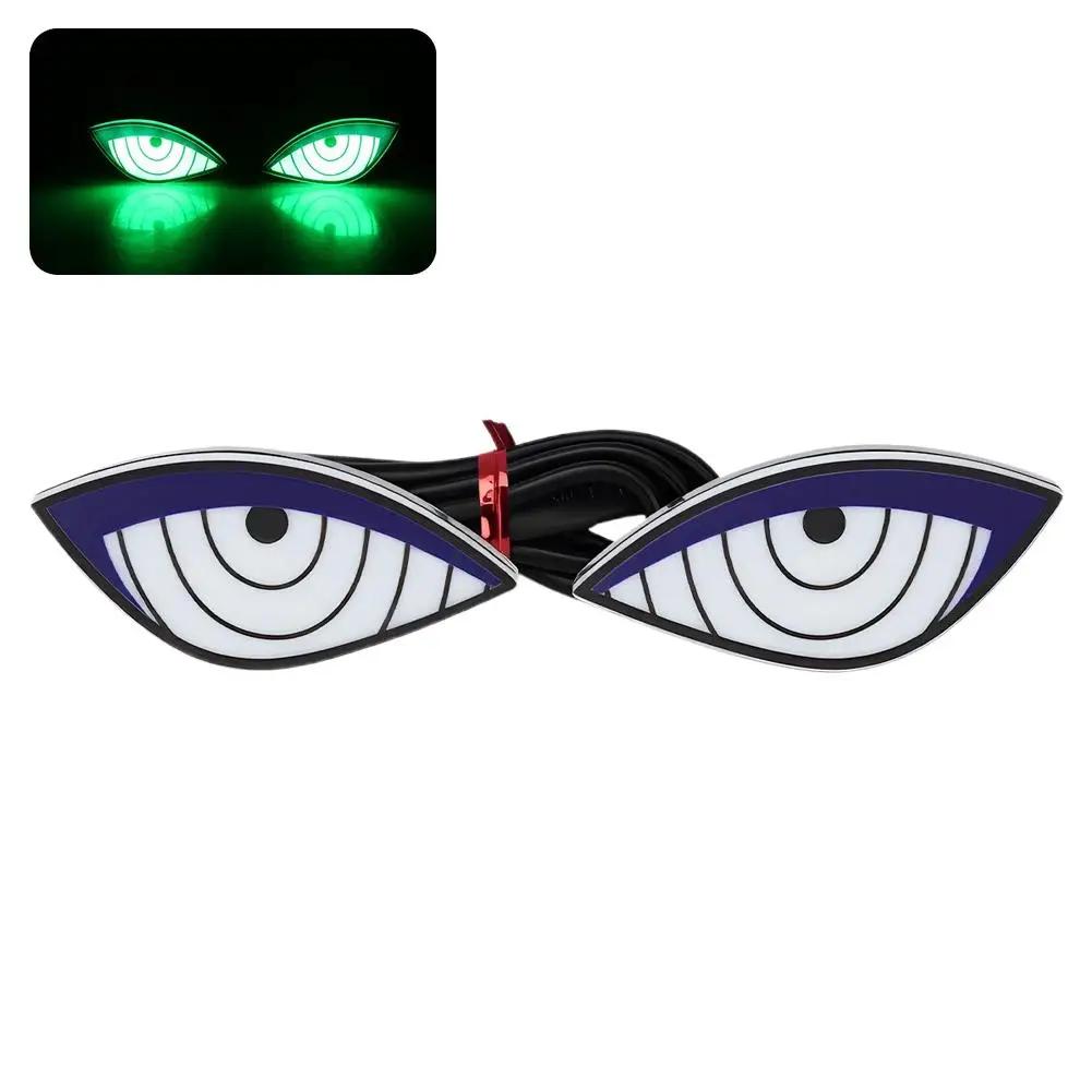Motorcycle LED Tail Signal Light License Plate Lamp 12V Eagle Eye Headlight Flash Strobe Light for Motor Car Decoration M5L7