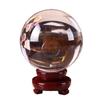Transparent White Crystal Ball Ornament - Perfect High-End Gift for Home, Office, or Living Room Decor