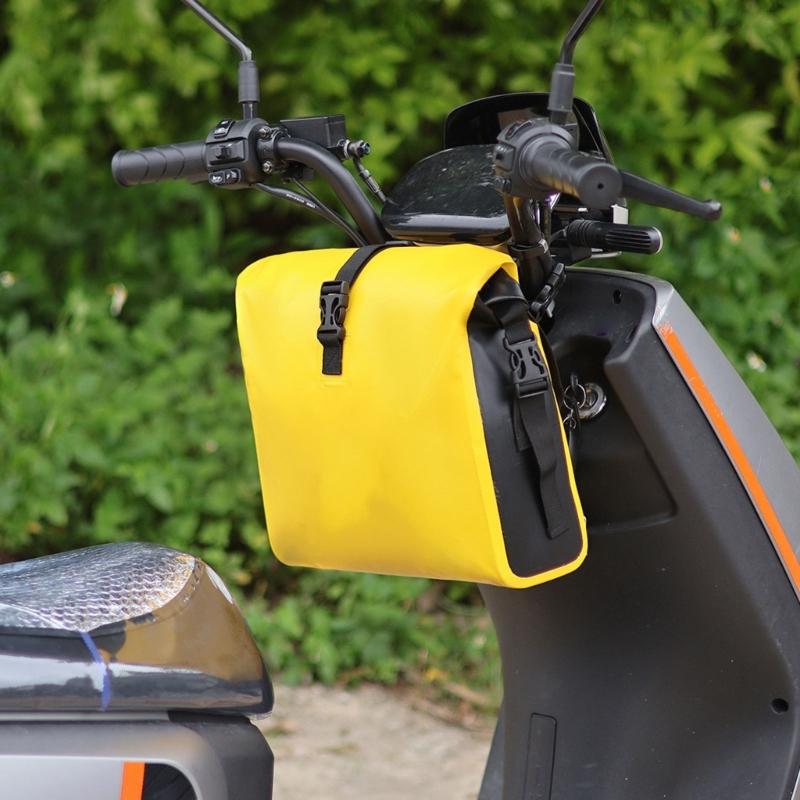 Large Capacity Scooter Front Bag Waterproofs Handlebars Bag Bicycles Front Tube Bag