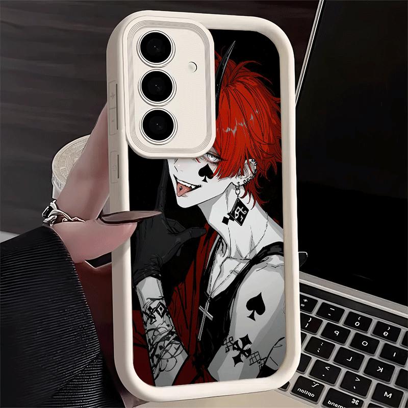 Devil Bad Boy Anime Style Soft Phone Case for Samsung Galaxy S26 Ultra S25 Edge S24 S23 S22 Plus S21 S20 FE 5G Shell Silicone Fu